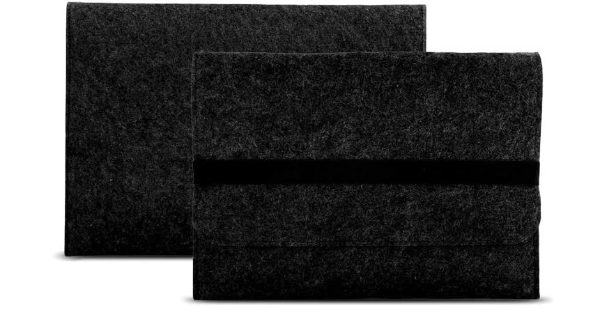 BECKERION Backstahltasche (42,8 x 33,5 cm) – Filzhülle für Backstahl 33x38 bis 40x30 cm – Staubschutz & Aufbewahrung – Backstahl Tasche aus Filz