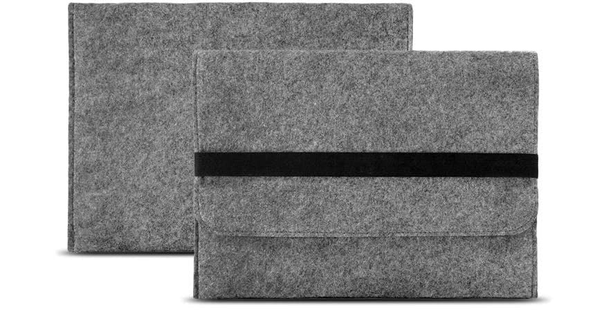 BECKERION Backstahltasche (42,8 x 33,5 cm) – Filzhülle für Backstahl 33x38 bis 40x30 cm – Staubschutz & Aufbewahrung – Backstahl Tasche aus Filz