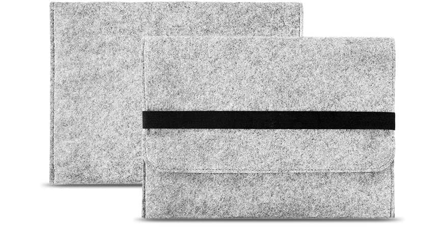 BECKERION Backstahltasche (42,8 x 33,5 cm) – Filzhülle für Backstahl 33x38 bis 40x30 cm – Staubschutz & Aufbewahrung – Backstahl Tasche aus Filz
