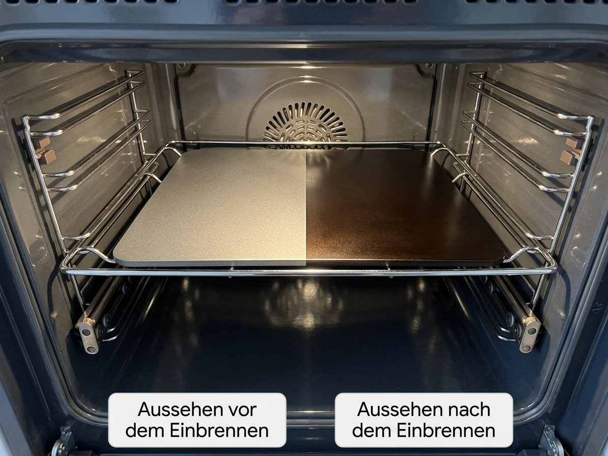 8 mm Backstahl Pizzastahl Carbonstahl gestrahlter Stahl Brot Flammkuchen Backofenzubehör Pizza Ofen Grill